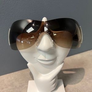 Vintage Prada shield sunglasses